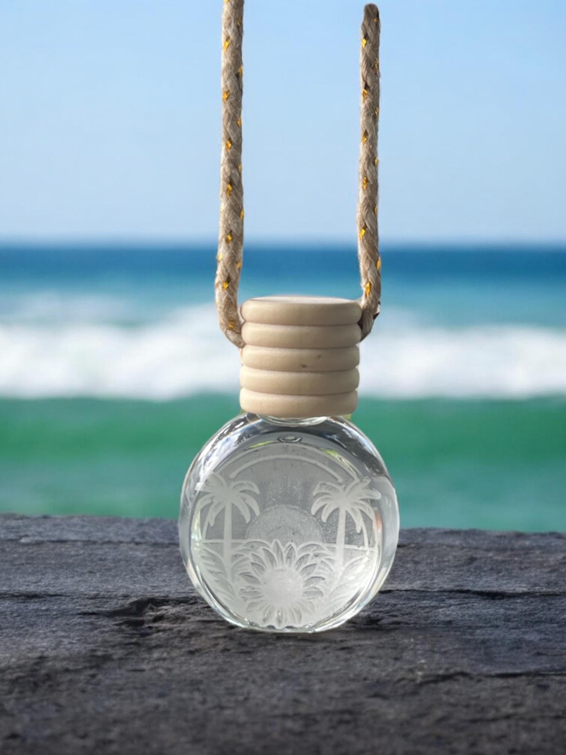 Car Air Freshener - Pineapple Vanilla - Beach Whiffs™ Hanging Car Diffuser