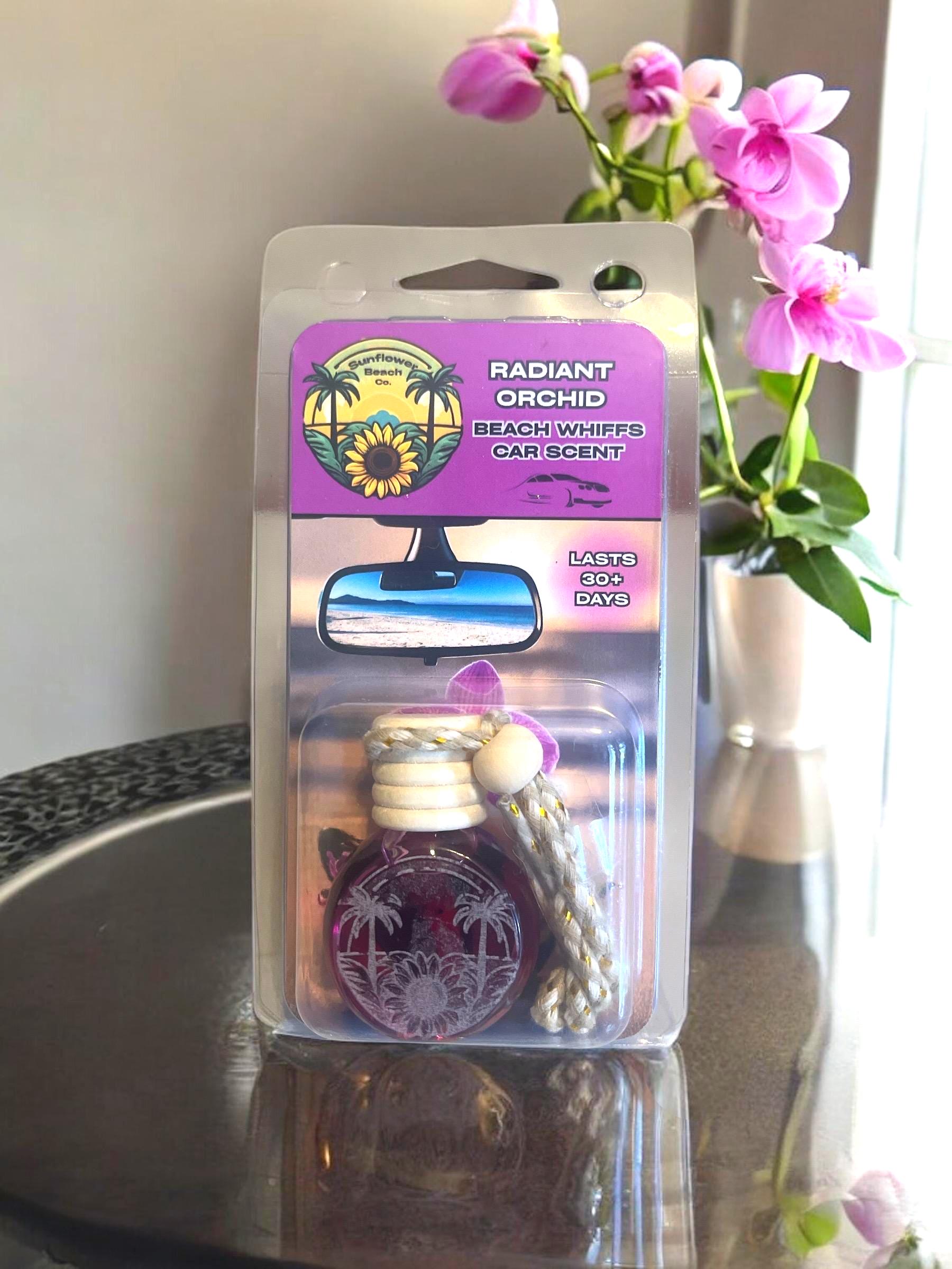 Car Air Freshener - Radiant Orchid - Beach Whiffs™ Car Diffuser