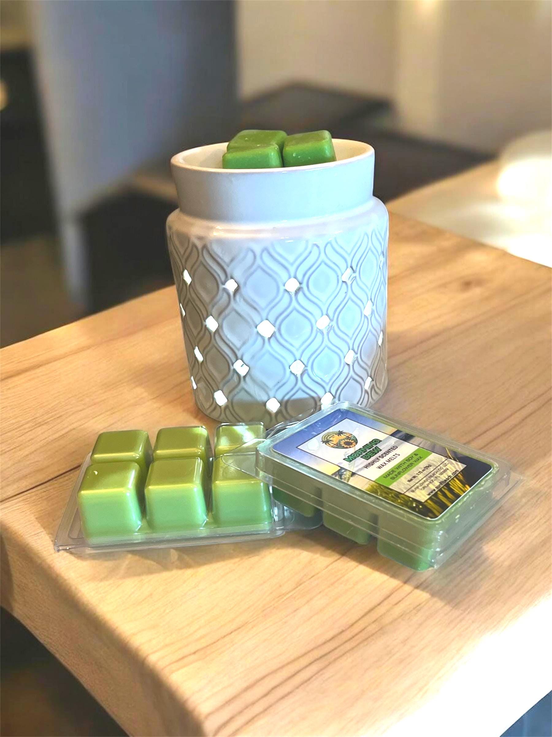 Morning Dew - Scented Wax Melts- Soy & Sunflower Wax - Highly Scented