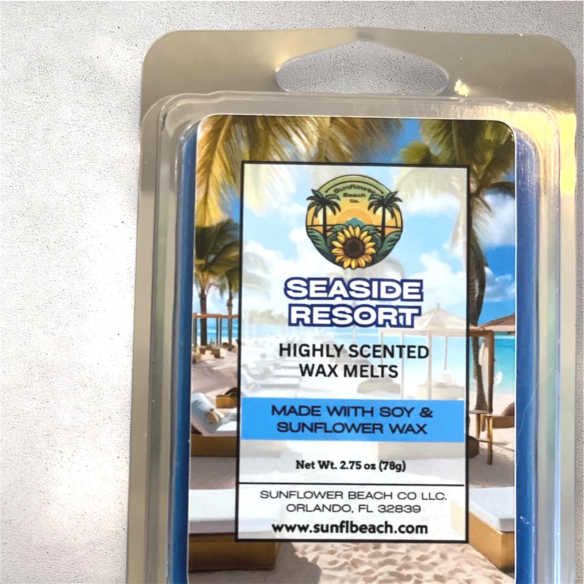 Seaside Resort - Highly Scented Wax Melts - Soy & Sunflower Wax