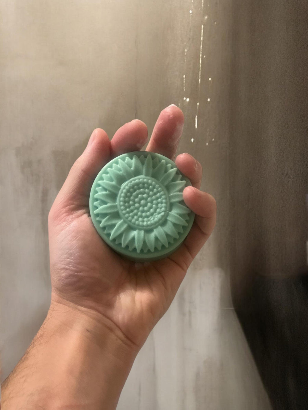 Homemade Soap - Morning Dew - 3 in 1 Beachy Bar - Face, Hair, Body Cleanser