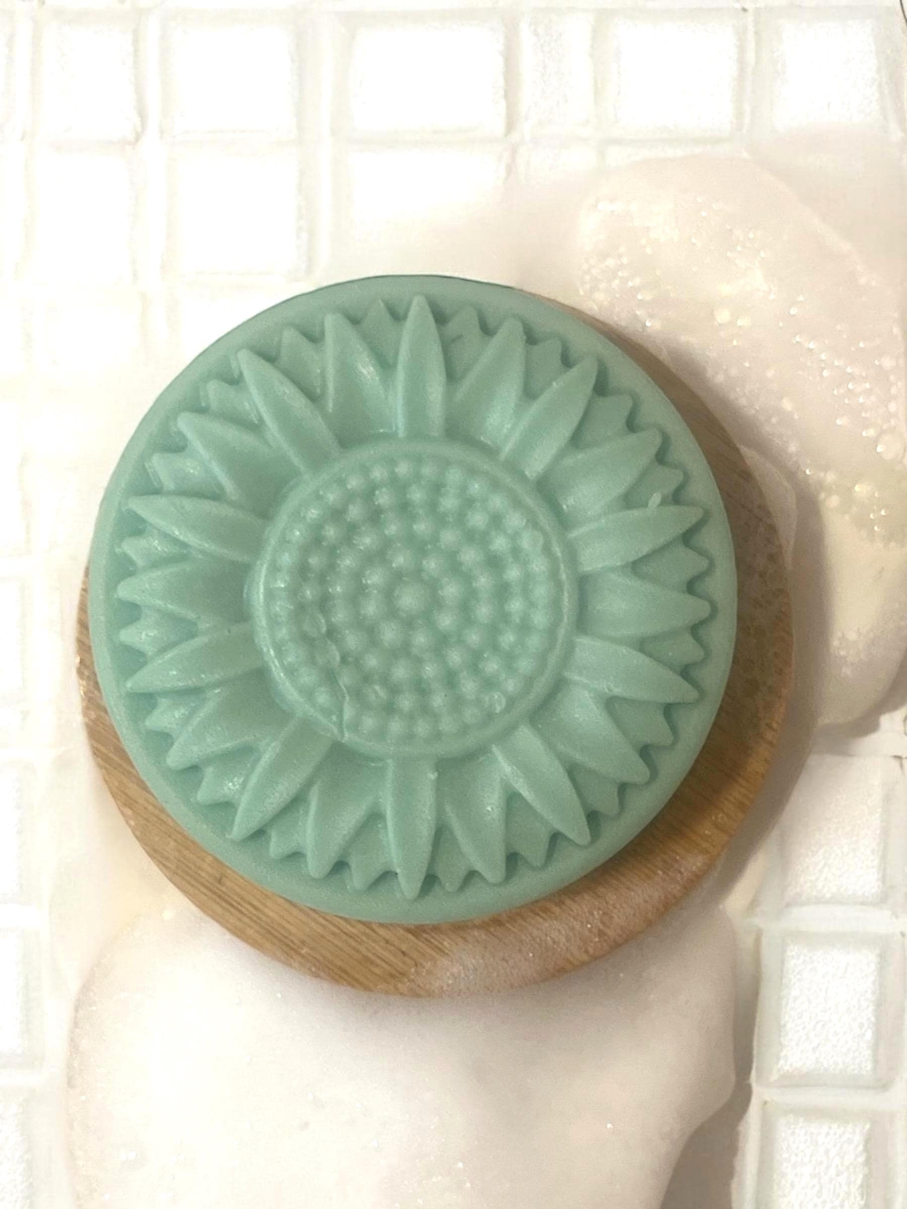 Homemade Soap - Morning Dew - 3 in 1 Beachy Bar - Face, Hair, Body Cleanser
