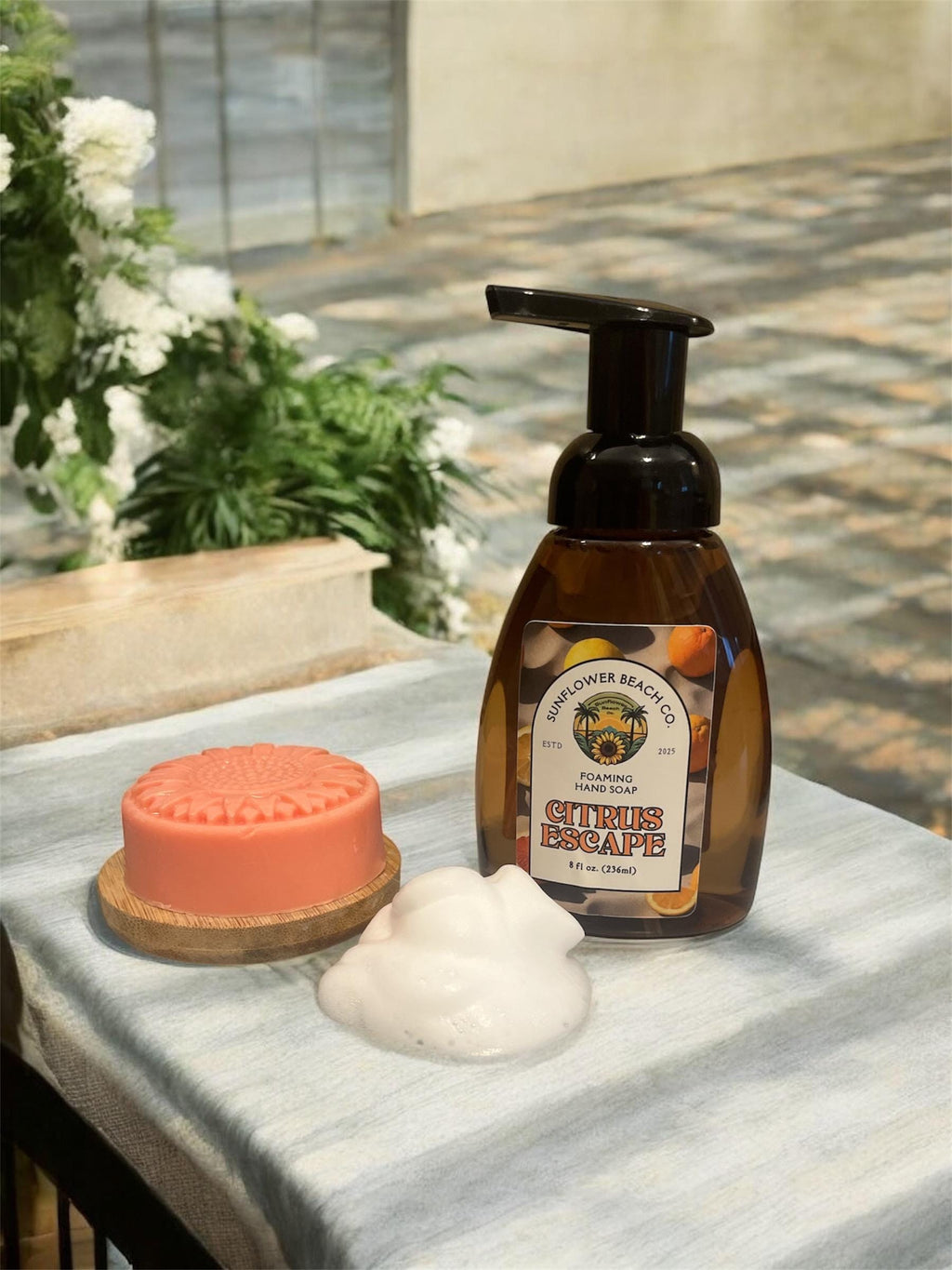 Foaming Hand Soap- Citrus Escape - Kitchen Soap - Bathroom Soap - Handmade