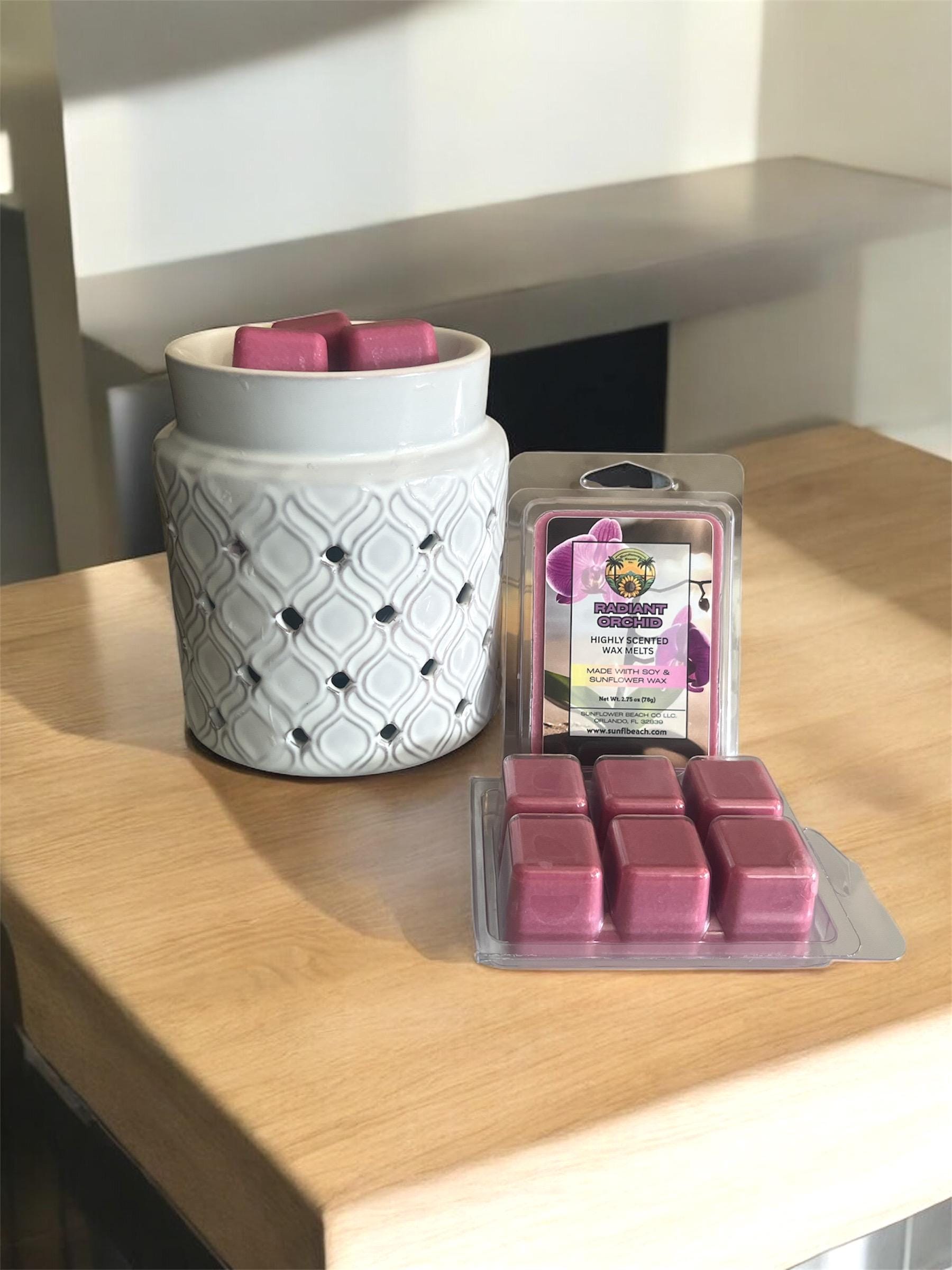 Radiant Orchid - Wax Melts - Soy & Sunflower Wax Tarts - Handmade