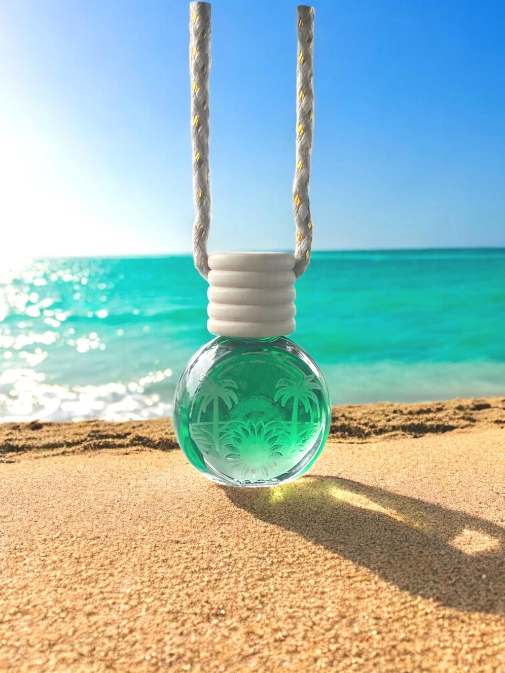 Car Air Freshener - Florida Pine - Beach Whiffs™ Hanging Car Diffuser