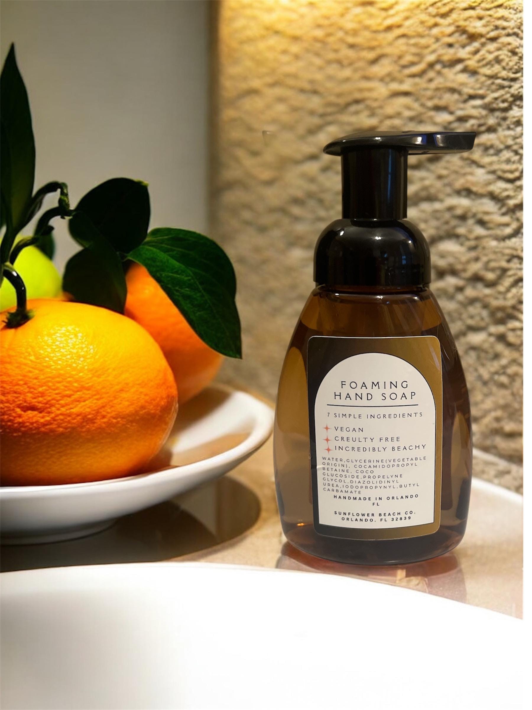 Foaming Hand Soap- Citrus Escape - Kitchen Soap - Bathroom Soap - Handmade